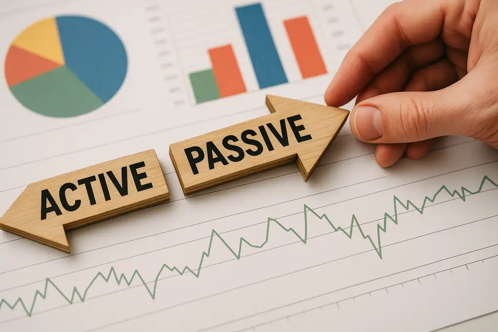 Comparando la rentabilidad activa-pasiva en mercados inestables