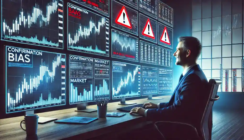 Sesgo de confirmación en inversiones financieras