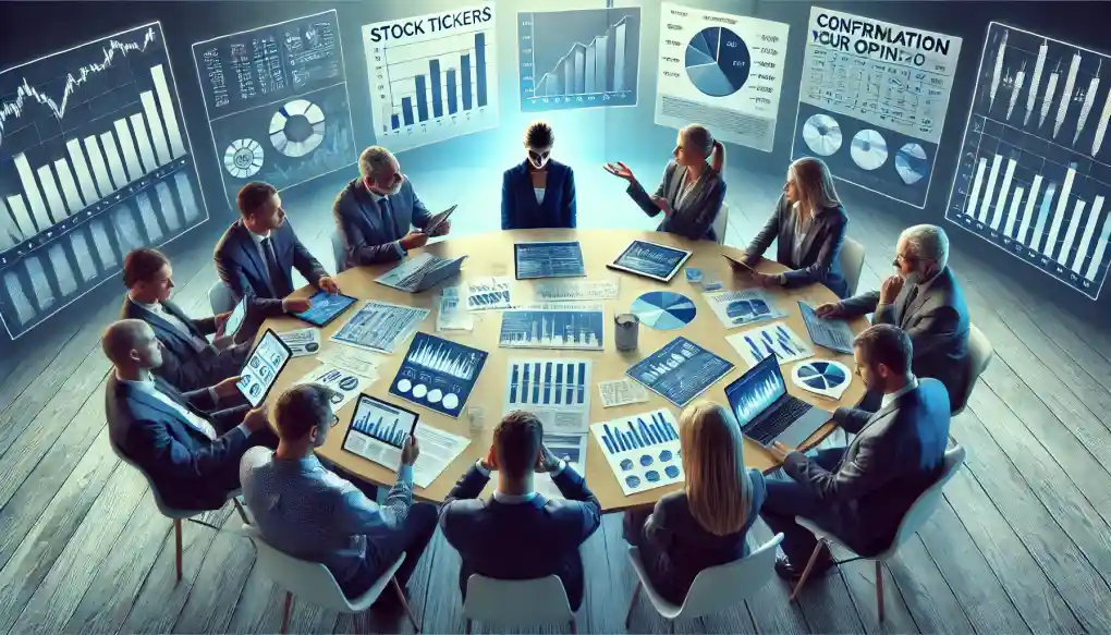Sesgo de confirmación en inversiones financieras