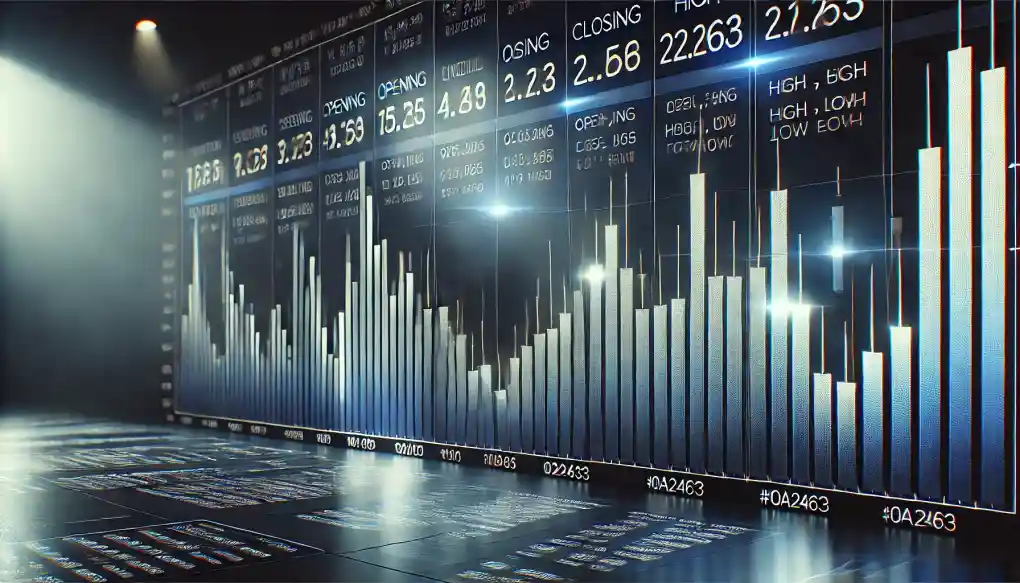 Tipos de gráficos de bolsa